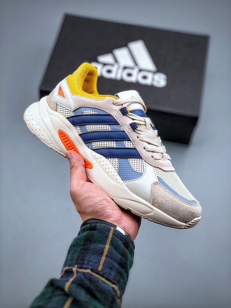 Adidas Neo CrazyChaos Shadow 2021新款 瘋狂混沌影子系列復古老爹風男款慢跑鞋