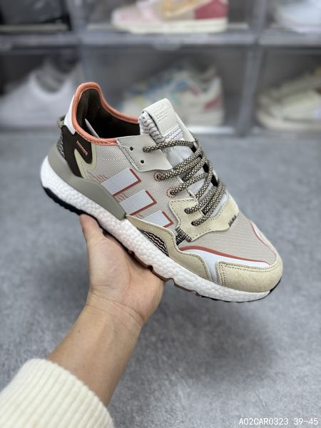 Adidas Nite Jogger Boost 全新升級 三葉草 聯名夜行者情侶款休閒跑鞋