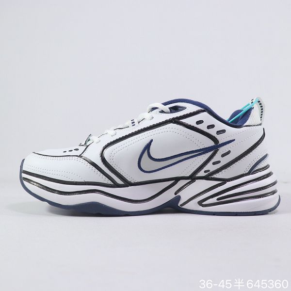 Nike Air Monarch IV 2021新款 黑紅白藍色二次元老爹鞋復古男女款跑步鞋