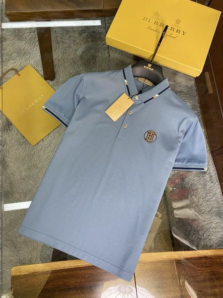 burberry polo衫 2021新款 巴寶莉翻領短袖polo衫 MG0326款