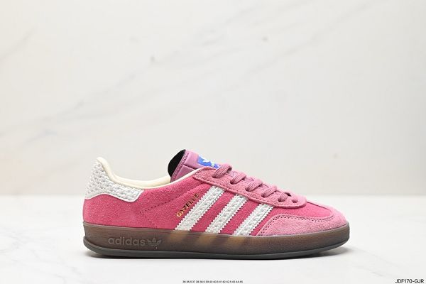 Adidas Originals Gazelle Indoor 2024男女款三葉草復古防滑耐磨低幫板鞋