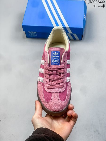 Adidas Originals Gazelle Indoor 三葉草 2024全新男女款復古防滑耐磨低幫板鞋