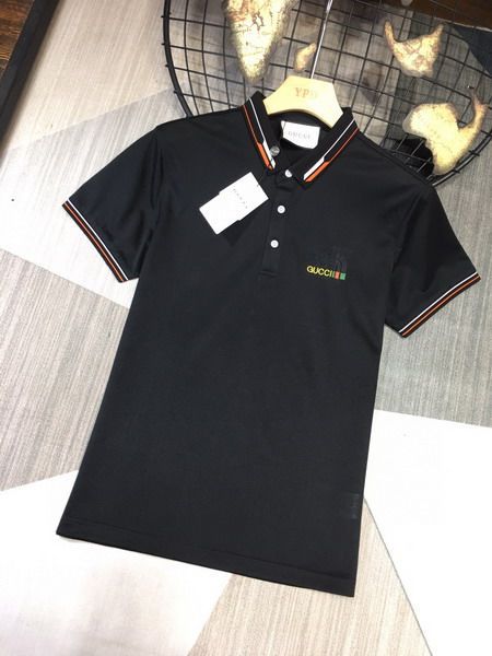 gucci polo衫 2021新款 古馳高品質翻領短袖polo衫 MG0523款