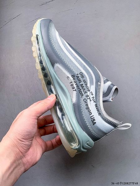 Off-White X Nike Air Max 97 OG OW子彈限量聯名 男女鞋跑步鞋