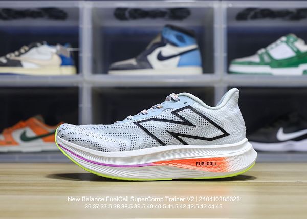 New Balance FuelCell SuperComp Trainer V2 系列超輕量化低幫休閒運動慢跑鞋情侶鞋