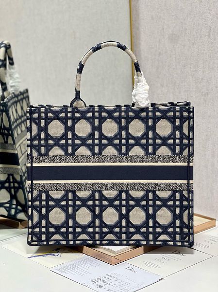 Dior包包 迪奧2023新款手提包 DS1286大號book tote 購物袋單肩包