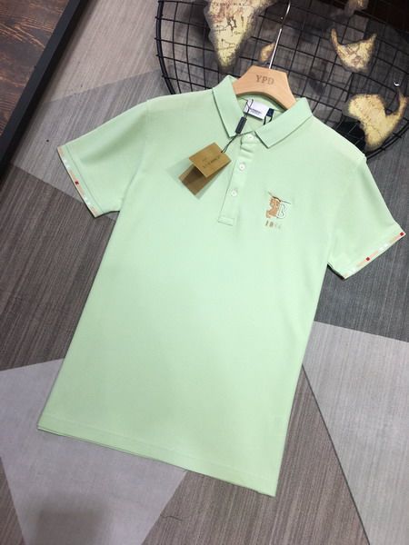 burberry polo衫 2021新款 巴寶莉高品質翻領短袖polo衫 MG0519款