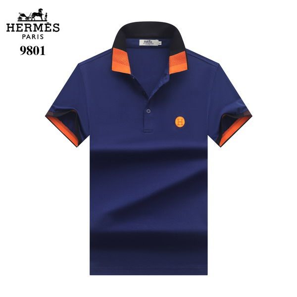 hermes polo衫 2021新款 愛馬仕翻領短袖polo衫 MG9801款