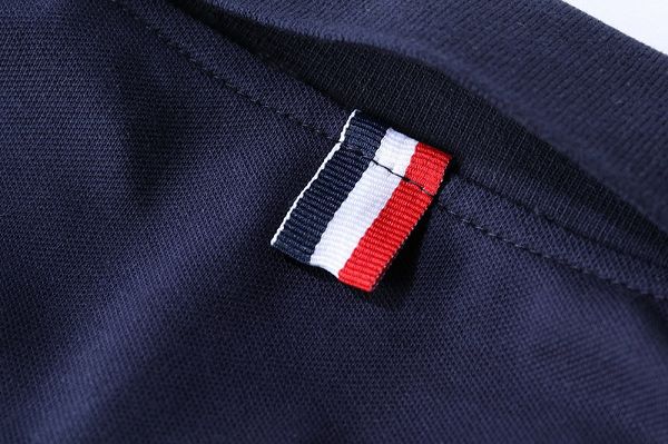 thom browne polo衫 2021新款 湯姆·布朗翻領短袖polo衫 MG0319款