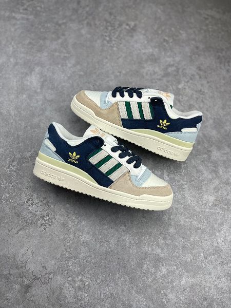 Adidas Forum 84 Low 2023新款 三葉草男女款經典魔術貼復古板鞋