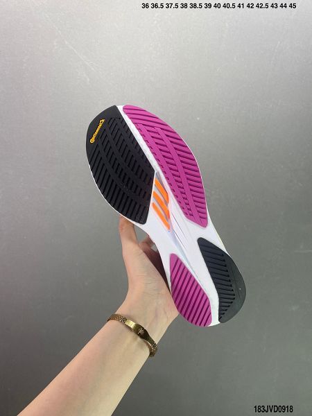 Adidas Adizero Boston 11 2023全新男女款夏季透氣網眼競速跑鞋Boost 緩震底