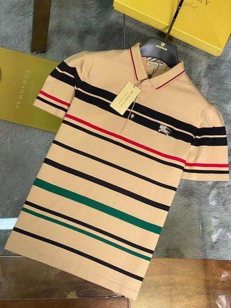 burberry polo衫 2021新款 巴寶莉翻領短袖polo衫 MG0320款