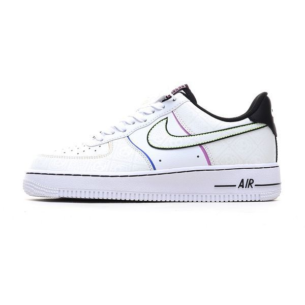 Nike Air Force 1 Day of the Dead 亡靈節3M反光板鞋 2024新款情侶鞋