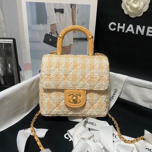 chanel包包 香奈兒2023新款手提包 DSAs4035翻蓋包單肩斜挎包