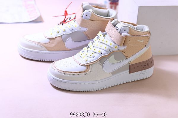 Nike Air Force 1 Low SHADOW 2020新款 馬卡龍女生高幫休閒板鞋