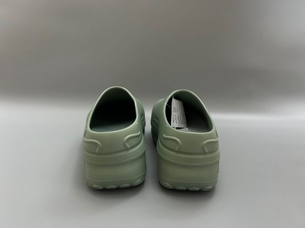 Adidas Adifom Stan Smith Platform Mule Silver Green情侶鞋 穆勒風鬆糕厚底休閒包頭露跟拖鞋