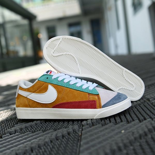 Nike Blazer Mid 1977 Vintage WE 2020新款 開拓者經典情侶款帆布低幫板鞋 帶半碼