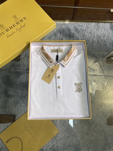 burberry polo衫 2021新款 巴寶莉翻領短袖polo衫 MG0327款