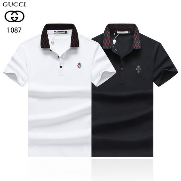 gucci polo衫 2021新款 古馳翻領短袖polo衫 MG1087款