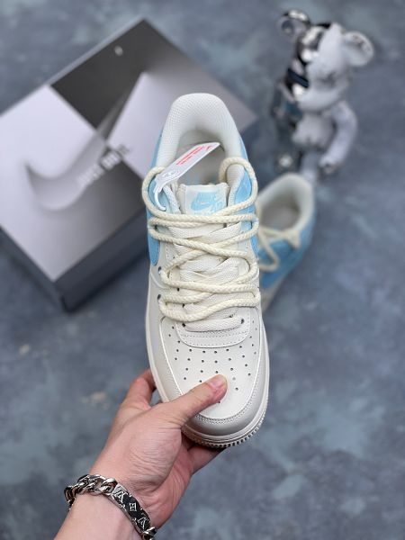 Nike Air Force 1 Low 07 漸變 噴繪 空軍一號綁帶低幫休閒板鞋男女鞋