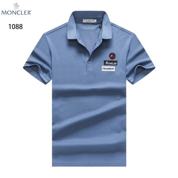 moncler polo衫 2021新款 蒙口翻領短袖polo衫 MG1088款