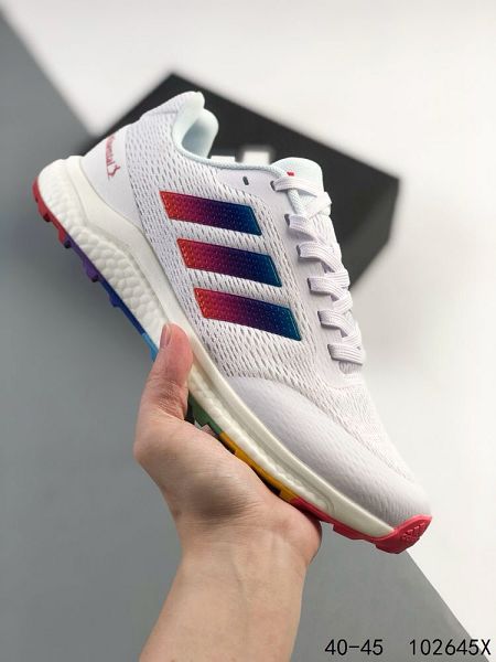 Adidas Duramo SL 2024新款男生編織網面透氣輕盈舒適休閒運動跑步鞋