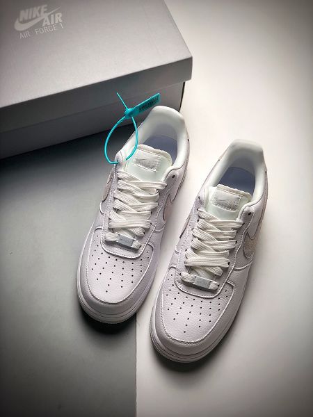 Nike Air Force 1 Low 2021新款 空軍一號灰白低幫男女款運動板鞋