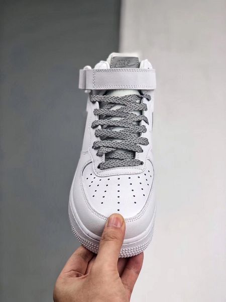 Nike Air Force 1 Static Refective 2021新款 滿天星空軍一號高幫男女生板鞋 帶半碼