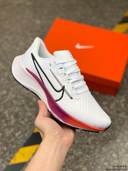 Nike Air Zoom Pegasus 38 2021新款 登月38代賈卡透氣網面男款經典復刻慢跑鞋 帶半碼