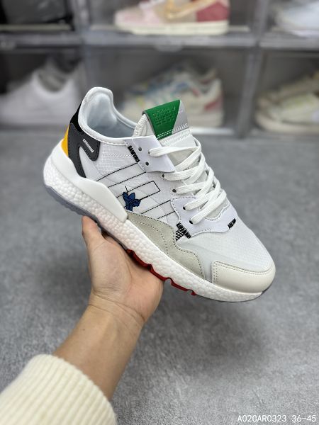 Adidas Nite Jogger Boost 全新升級 三葉草 聯名夜行者情侶款休閒跑鞋