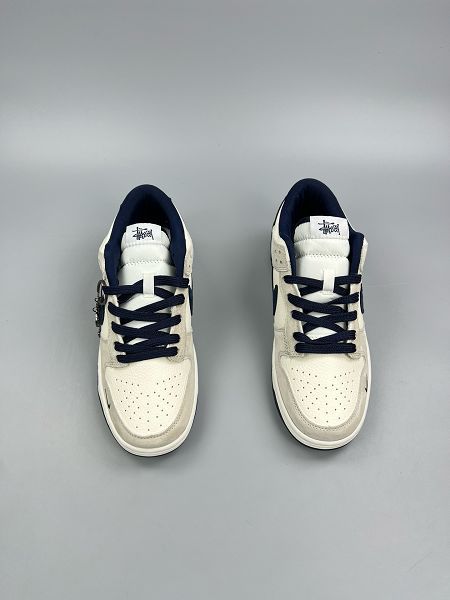 Stussy x Nike Dunk Low 2024新款男女板鞋