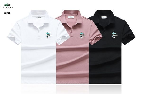 lacoste polo衫 2021新款 鱷魚翻領短袖polo衫 MG8801款