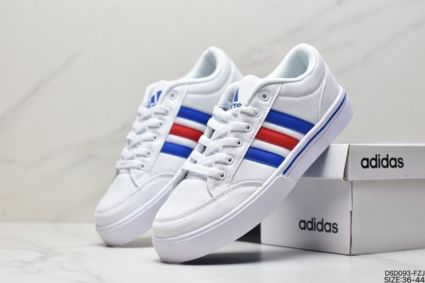 Adidas Gvp Canvas Str 三葉草布面時尚休閒板鞋 2024新款情侶鞋