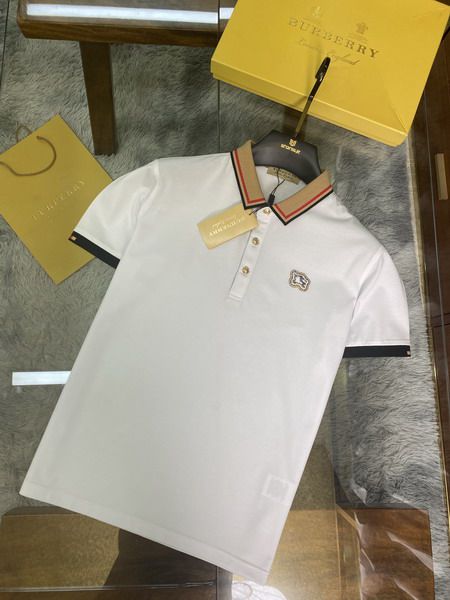 burberry polo衫 2021新款 巴寶莉翻領短袖polo衫 MG0336款