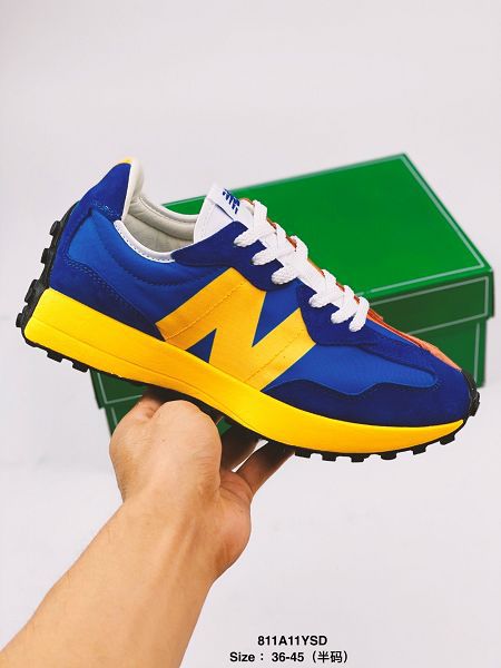 New Balance 327 2020新款 NB紐巴倫雙色拼接復古情侶款慢跑鞋