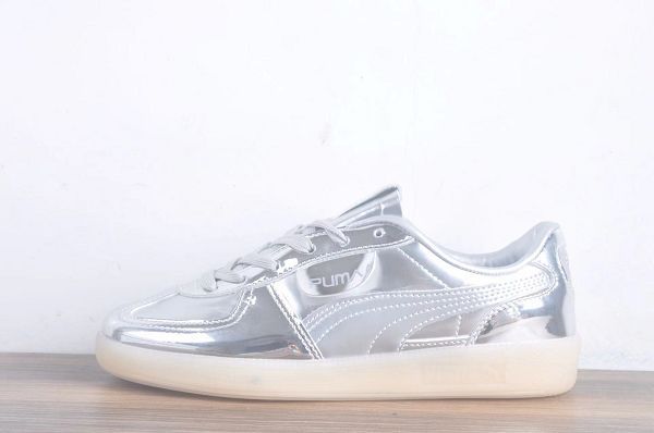 Hajime Sorayama x Puma Palermo LowSilver Cool Light Grey 2024新款男女鞋 巴勒莫系列低幫休閒運動板鞋