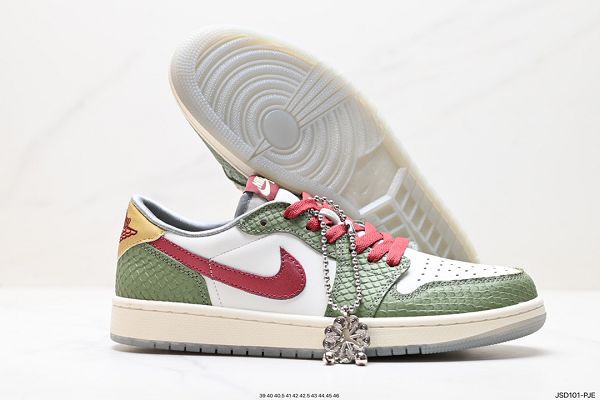 Nike Air Jordan 1 Mid」Green Yellow 中幫經典復古文化休閒運動籃球鞋男鞋