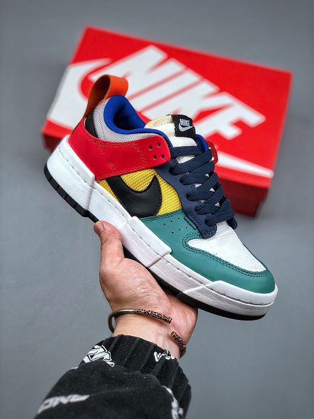 Nike Dunk Low Disrupt 2021新款 情侶款立體休閒板鞋 帶半碼