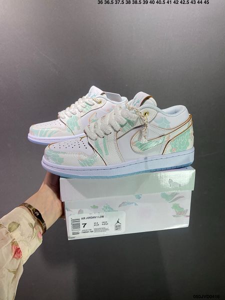 Air Jordan 1 Low Philippines 低幫 御龍青花 龍年限定白藍喬丹籃球鞋