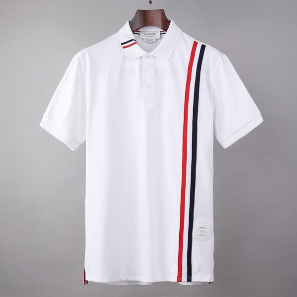 thom browne polo衫 2021新款 湯姆·布朗翻領短袖polo衫 MG0319款