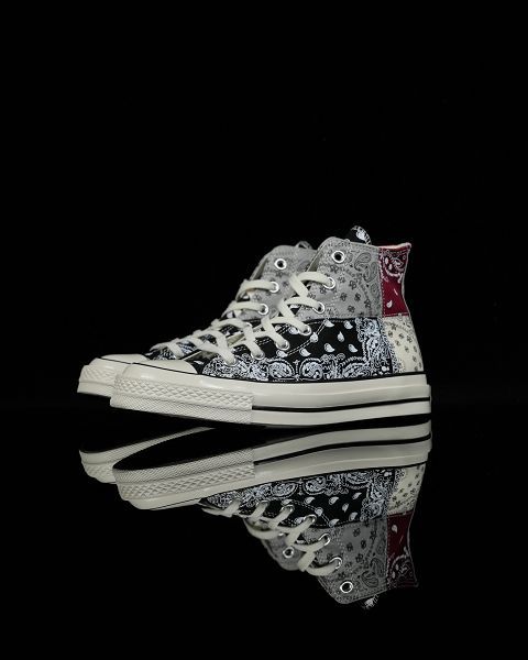 Offspring Paisley x Converse 1970s Pathwork 聯名款 拼接腰果花高幫帆布鞋情侶鞋