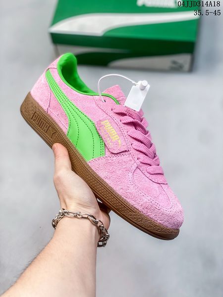 Puma 男女款Palermo OG 標貼運動板鞋