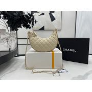 chanel包包 香奈兒2023新款手提包 DSAS3917月牙包單肩斜挎包