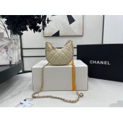 chanel包包 香奈兒2023新款手提包 DSAP3232月牙包單肩斜挎包