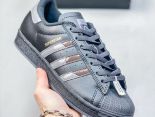 Adidas三葉草 Originals Superstar SailGreenLace 2024最新情侶款貝殼頭系列低幫經典百搭休閒運動板鞋