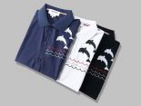 thom browne polo衫 2021新款 湯姆·布朗翻領短袖polo衫 MG0320款