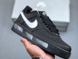 Nike Air Force 1 Low 07 黑白塗鴉版情侶鞋 休閒板鞋