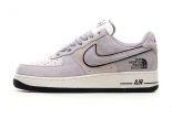 Nike Air Force 1 Low 07 x The North Face 灰黑色麂皮板鞋 2024新款男女鞋