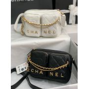 chanel包包 香奈兒2022新款手提包 DSAS2923牛皮系列單肩斜挎包